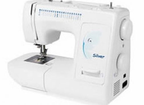 Silver 2021 Computerised Sewing Machine