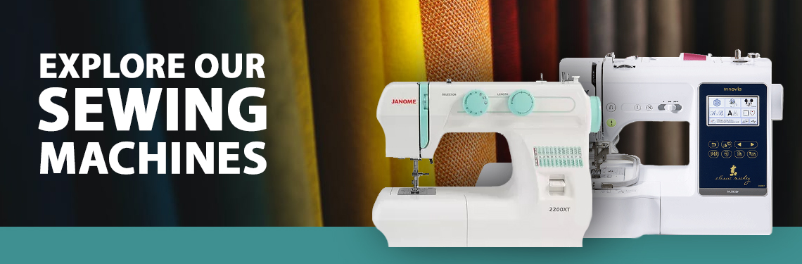 Explore our sewing machines