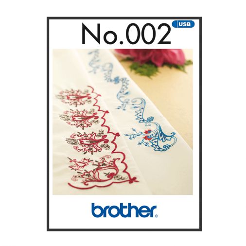 BLECUSB2 Oriental Border Pattern
