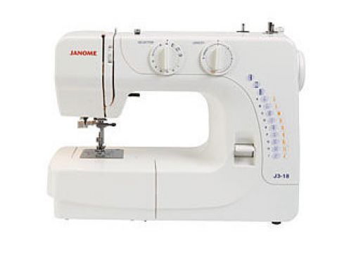 Janome J3-18 Mechanical Sewing Machine & Scissor Set