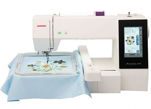 Janome MemoryCraft500E Embroidery Machine - Refurbished