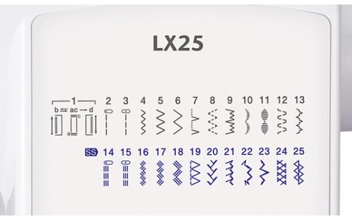 Brother LX25 Mechanical Sewing Machine