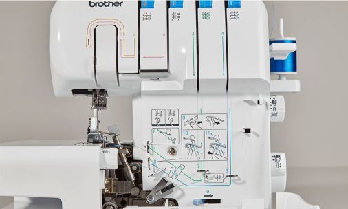 Brother 3034D Overlocker Sewing Machine with Wide Table & Free Scissor Set